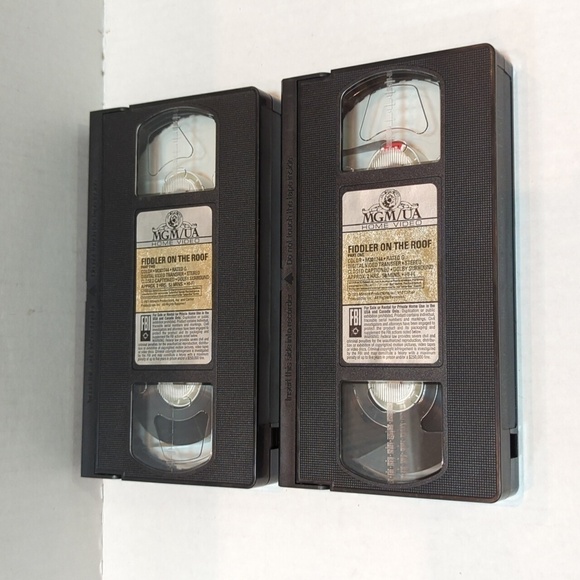 MGM Screen Epics Fiddler on the Roof VHS 2 Tape Box Set (1996) - Picture 5 of 6